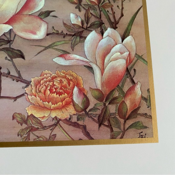 Vintage Pimpernel large Asian Oriental cork place mats set of 4 - two sets Ava - Picture 9 of 9